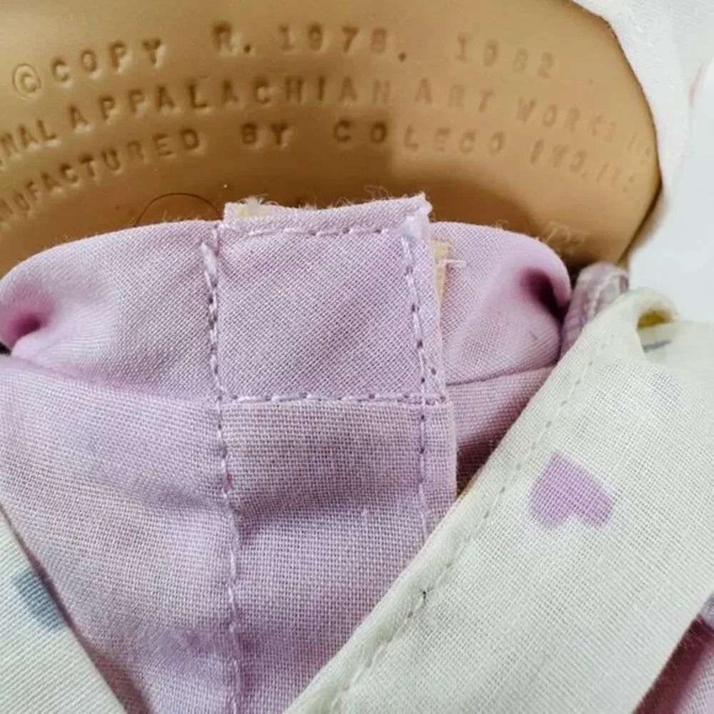 VTG 1985 Coleco Cabbage Patch Kid Preemie Doll Signed Xavier Roberts '85 on butt
